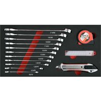 Универсальный набор инструментов Yato YT-09104 (78 предметов) - Превью изображения №7 — Интернет-магазин Time-Shop