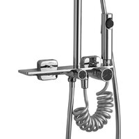 Душевая система  Rea Helix chrome REA-P6620 - Превью изображения №4 — Интернет-магазин Time-Shop