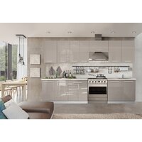 Готовая кухня Кастанье Мила 2.8 (серый камень) - Превью изображения №2 — Интернет-магазин Time-Shop
