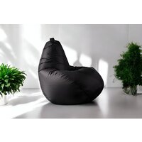 Кресло-мешок Mio Tesoro Груша XXXL GF-140x95-CH (черный) - Превью изображения №2 — Интернет-магазин Time-Shop