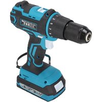 Ударная дрель-шуруповерт Dedra DED7030A02 (с 2-мя АКБ, кейс) - Превью изображения №2 — Интернет-магазин Time-Shop