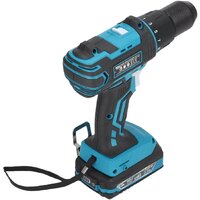 Ударная дрель-шуруповерт Dedra DED7030A02 (с 2-мя АКБ, кейс) - Превью изображения №5 — Интернет-магазин Time-Shop