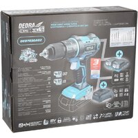 Ударная дрель-шуруповерт Dedra DED7030A02 (с 2-мя АКБ, кейс) - Превью изображения №11 — Интернет-магазин Time-Shop