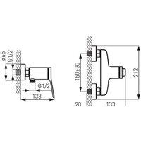 Смеситель Ferro Stratos BSC7 - Превью изображения №2 — Интернет-магазин Time-Shop