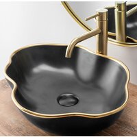 Смеситель Rea Lungo REA-B4526 (матовое золото) - Превью изображения №5 — Интернет-магазин Time-Shop