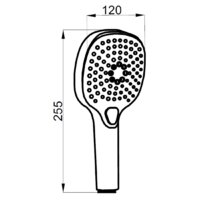 Душевой гарнитур  Azario Nevo AZ-15782023 - Превью изображения №3 — Интернет-магазин Time-Shop