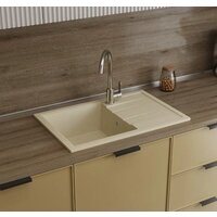 Кухонная мойка Teymi Hanna 75x50 T120114 (бежевый матовый) - Превью изображения №7 — Интернет-магазин Time-Shop