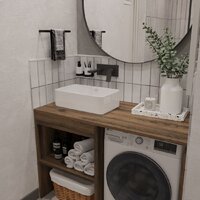  ЗОВ Тумба под умывальник Стамбул 120 S120LAW0LAWWM (аттик) - Превью изображения №4 — Интернет-магазин Time-Shop