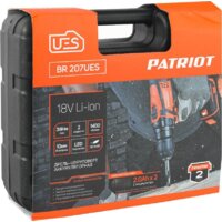 Дрель-шуруповерт Patriot BR 207UES 180301507 (с 2-мя АКБ, кейс) - Превью изображения №12 — Интернет-магазин Time-Shop