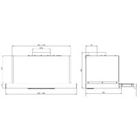 Кухонная вытяжка Elikor Slide 60П-1000 229461 (белый/стекло белое) - Превью изображения №2 — Интернет-магазин Time-Shop