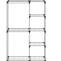 Стойка для одежды Sheffilton SHT-WR15 956168 (черный/хром лак) - Превью изображения №3 — Интернет-магазин Time-Shop