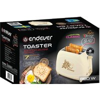 Тостер Endever Skyline ST-107 - Превью изображения №3 — Интернет-магазин Time-Shop