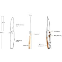 Складной нож Ruike M108-TZ - Превью изображения №4 — Интернет-магазин Time-Shop