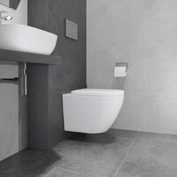 Унитаз подвесной Lauter Vortex 2110830 + GROHE Rapid SL 38721001 с кнопкой (овальная, хром) - Превью изображения №21 — Интернет-магазин Time-Shop