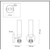 Бра Lumion Kamilla 5274/1W - Превью изображения №2 — Интернет-магазин Time-Shop