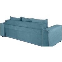 Диван Krones Цезарь 4 (велюр, джинсовый/молочный) - Превью изображения №7 — Интернет-магазин Time-Shop