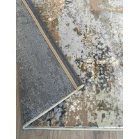 Ковер для жилой комнаты Radjab Carpet Бьянка прямоугольник D056A 7583RK-b 1.6x2.3 (cream shirink/vizon fdy) - Превью изображения №3 — Интернет-магазин Time-Shop