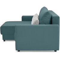 Угловой диван Mio Tesoro Таун 264 1.5ек-1.5пф (1367 серо-голубой) - Превью изображения №4 — Интернет-магазин Time-Shop