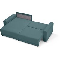 Угловой диван Mio Tesoro Таун 264 1.5ек-1.5пф (1367 серо-голубой) - Превью изображения №10 — Интернет-магазин Time-Shop