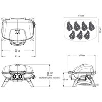 Портативный газовый гриль Napoleon TravelQ 285-1 - Превью изображения №12 — Интернет-магазин Time-Shop