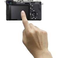 Беззеркальный фотоаппарат Sony Alpha a7C Body (серебристый) - Превью изображения №10 — Интернет-магазин Time-Shop
