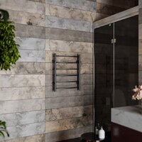 Полотенцесушитель Roxen Santi BK-109AW-6T 11030-5365B (черный) - Превью изображения №3 — Интернет-магазин Time-Shop