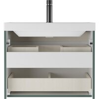  Домино Тумба под умывальник Unit 70 Garden В2 (зеленый) - Превью изображения №4 — Интернет-магазин Time-Shop