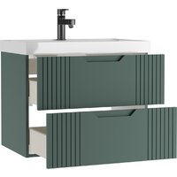  Домино Тумба под умывальник Unit 70 Garden В2 (зеленый) - Превью изображения №3 — Интернет-магазин Time-Shop