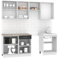 Готовая кухня Mio Tesoro Экстра-лайт 2.2 (антрацит/марсель) - Превью изображения №2 — Интернет-магазин Time-Shop