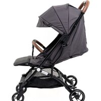 Коляска прогулочная «книга» Tomix Luna Lux HP-718LUX (темно-серый) - Превью изображения №4 — Интернет-магазин Time-Shop