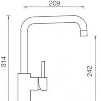 Смеситель Schock Fonos Cristalite (лунный камень) - Превью изображения №3 — Интернет-магазин Time-Shop