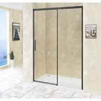 Душевая дверь RGW LE-12B 130 (черный/прозрачное стекло) - Превью изображения №2 — Интернет-магазин Time-Shop