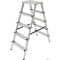 Лестница-стремянка Новая высота NV 212 с увеличенной площадкой 2x5 ступеней - Превью изображения №2 — Интернет-магазин Time-Shop