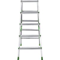 Лестница-стремянка Новая высота NV 212 с увеличенной площадкой 2x5 ступеней - Превью изображения №8 — Интернет-магазин Time-Shop