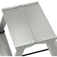 Лестница-стремянка Новая высота NV 212 с увеличенной площадкой 2x5 ступеней - Превью изображения №4 — Интернет-магазин Time-Shop