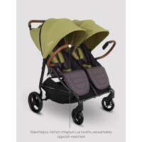 Коляска прогулочная «книга» Rant Twinny RA151 (olive) - Превью изображения №18 — Интернет-магазин Time-Shop