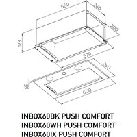 Кухонная вытяжка Meferi INBOX60WH Push Comfort - Превью изображения №13 — Интернет-магазин Time-Shop