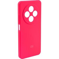 Чехол для телефона Bingo Silicone Case для Xiaomi Redmi 14C/POCO C75 (малиновый) - Превью изображения №3 — Интернет-магазин Time-Shop