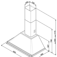 Кухонная вытяжка Smeg KT90DGC - Превью изображения №4 — Интернет-магазин Time-Shop