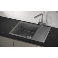 Кухонная мойка Granula ES-7003 (графит) - Превью изображения №4 — Интернет-магазин Time-Shop