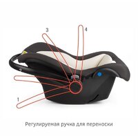 Детское автокресло Siger Дафни (маренго) - Превью изображения №5 — Интернет-магазин Time-Shop