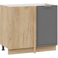 Трия Белладжио 1Н9У (дуб крафт золотой/софт графит)