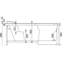 Ванна Aquanet Mayorca 150x100 L - Превью изображения №7 — Интернет-магазин Time-Shop