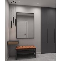 Банкетка Hype Mebel Будс (черный/серый) - Превью изображения №2 — Интернет-магазин Time-Shop