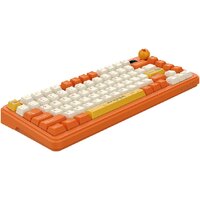Клавиатура Ajazz AK820 Max (оранжевый/белый, Ajazz Avocado) - Превью изображения №5 — Интернет-магазин Time-Shop