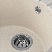Кухонная мойка Saniteco Pura (бежевый) - Превью изображения №9 — Интернет-магазин Time-Shop