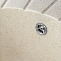 Кухонная мойка Saniteco Pura (бежевый) - Превью изображения №8 — Интернет-магазин Time-Shop