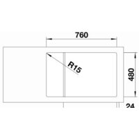 Кухонная мойка Blanco Lemis XL 6 S-IF Compact - Превью изображения №4 — Интернет-магазин Time-Shop