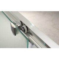 Душевой уголок BelBagno UNIQUE-AH-2-100/115-75/90-P-Cr (рифленое стекло) - Превью изображения №4 — Интернет-магазин Time-Shop