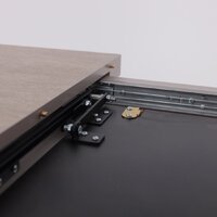 Кухонный стол Мамадома Leonel-130 раздвижной 130-165х85 (бежевый камень-hpl/капучино) - Превью изображения №16 — Интернет-магазин Time-Shop